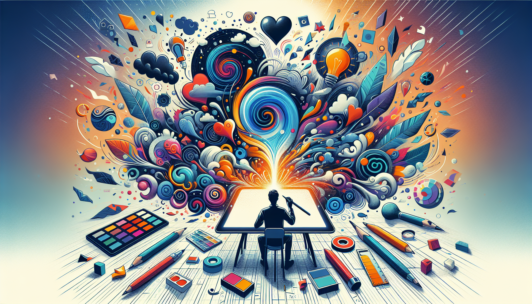 Illustration of designing standout print on demand products